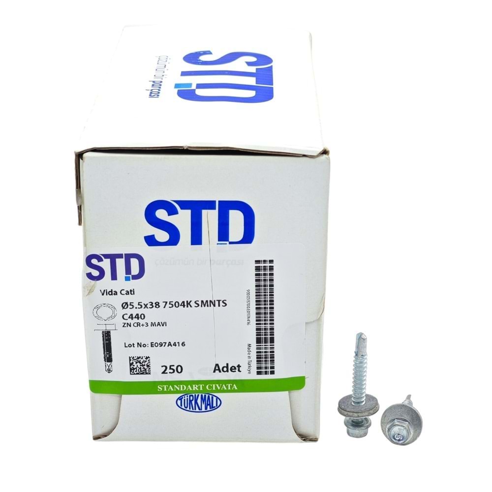 STD TRAPEZ VİDASI 5,5X105