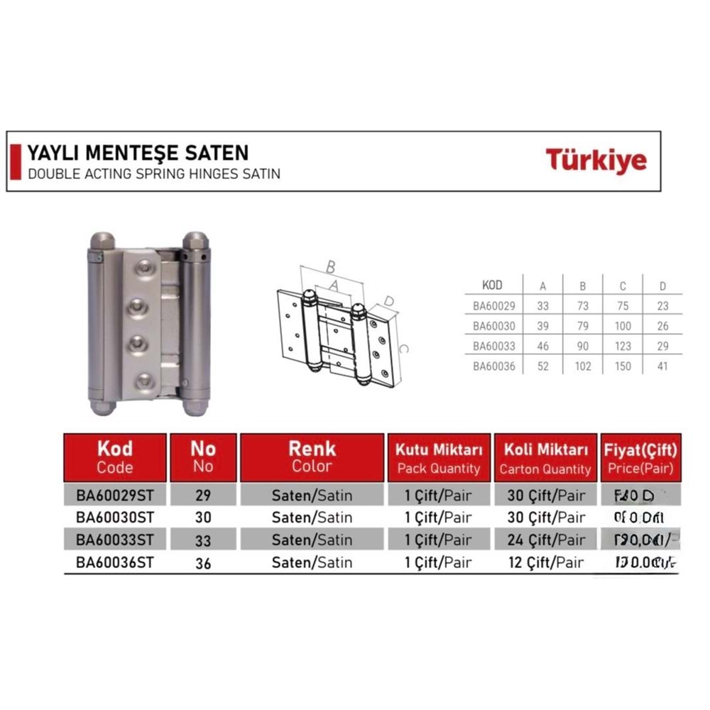 MENTEŞE KOVBOY YAYLI SATEN NO 33 ADET (P2)