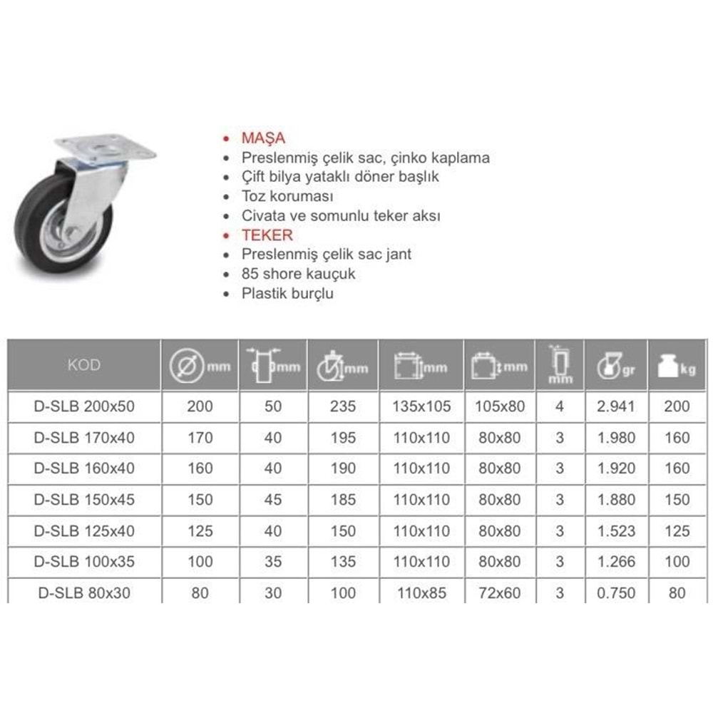 MERTSAN TEKER 080 DÖNER