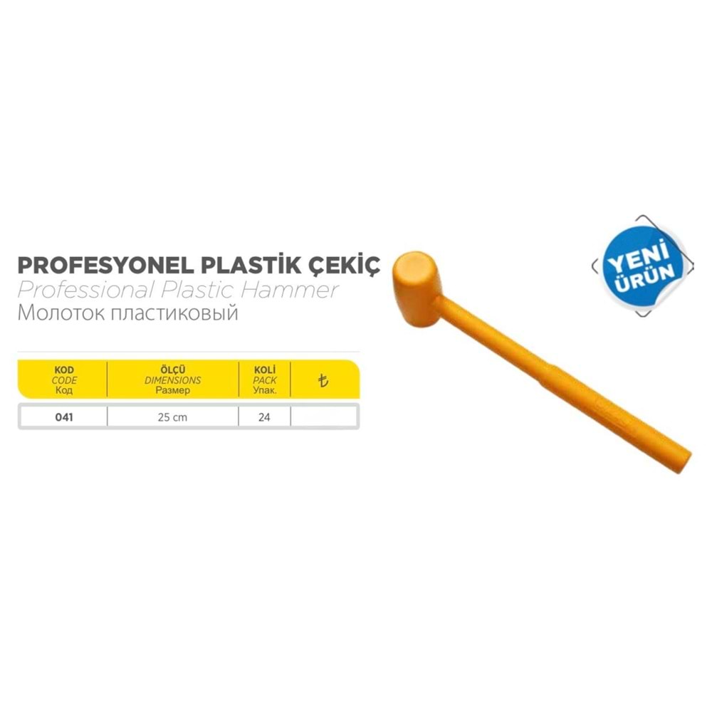 DİZAYN PRO PLASTİÇ ÇEKİÇ