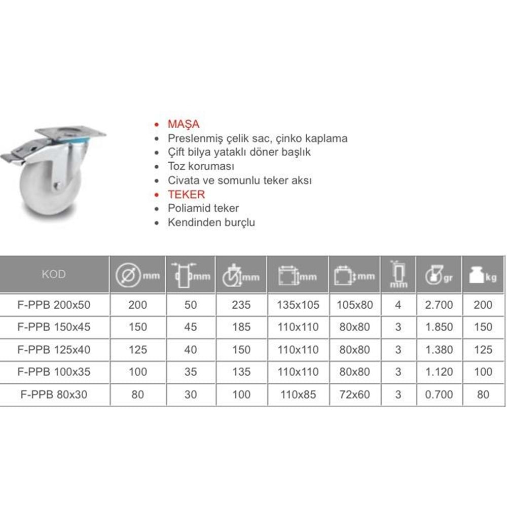 MERTSAN TEKER 150 FRENLİ POLYAMİD