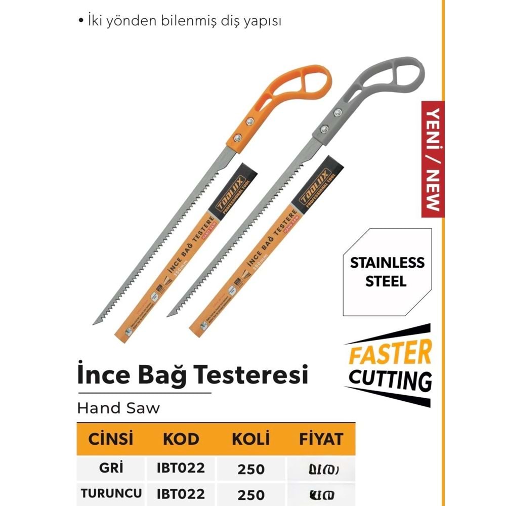 ELTOS BUDAMA TESTERESİ EKO