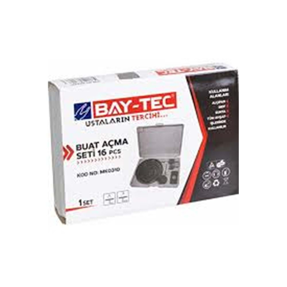 BAYTEC BUAT SETİ 16 PARÇA MK0310