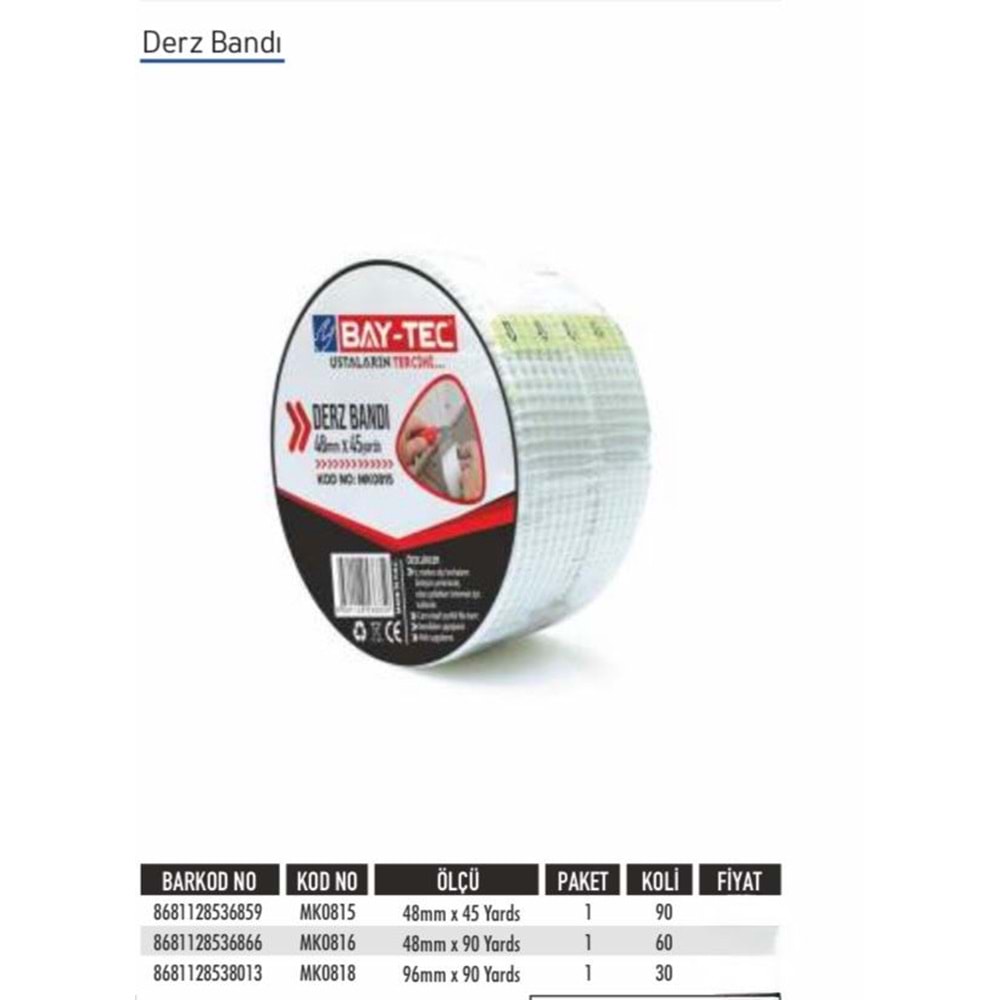 BAYTEC DERZ BANDI 48MMX45MT