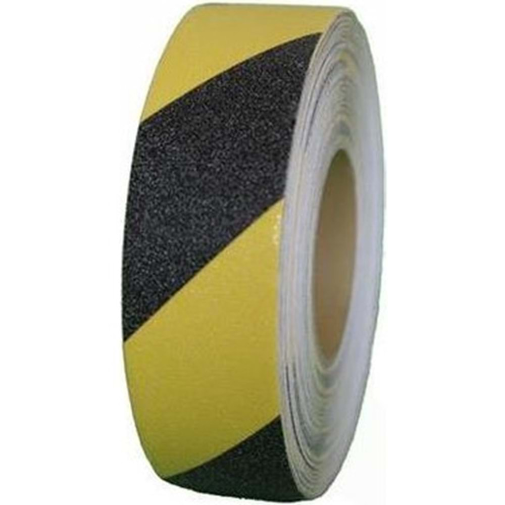 BAYTEC BANT KAYDIRMAZ 50MM*15MT SARI-SİYAH 0843