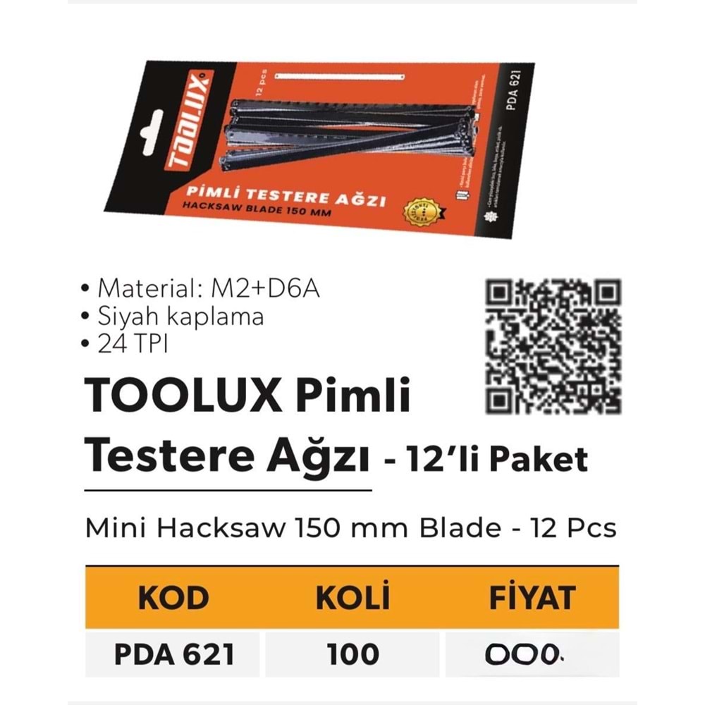 ELTOS TESTERE UCU PİMLİ