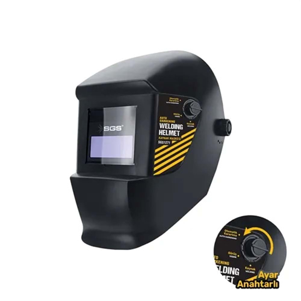SGS COLORMATİK AYARLI KAYNAK MASKESİ