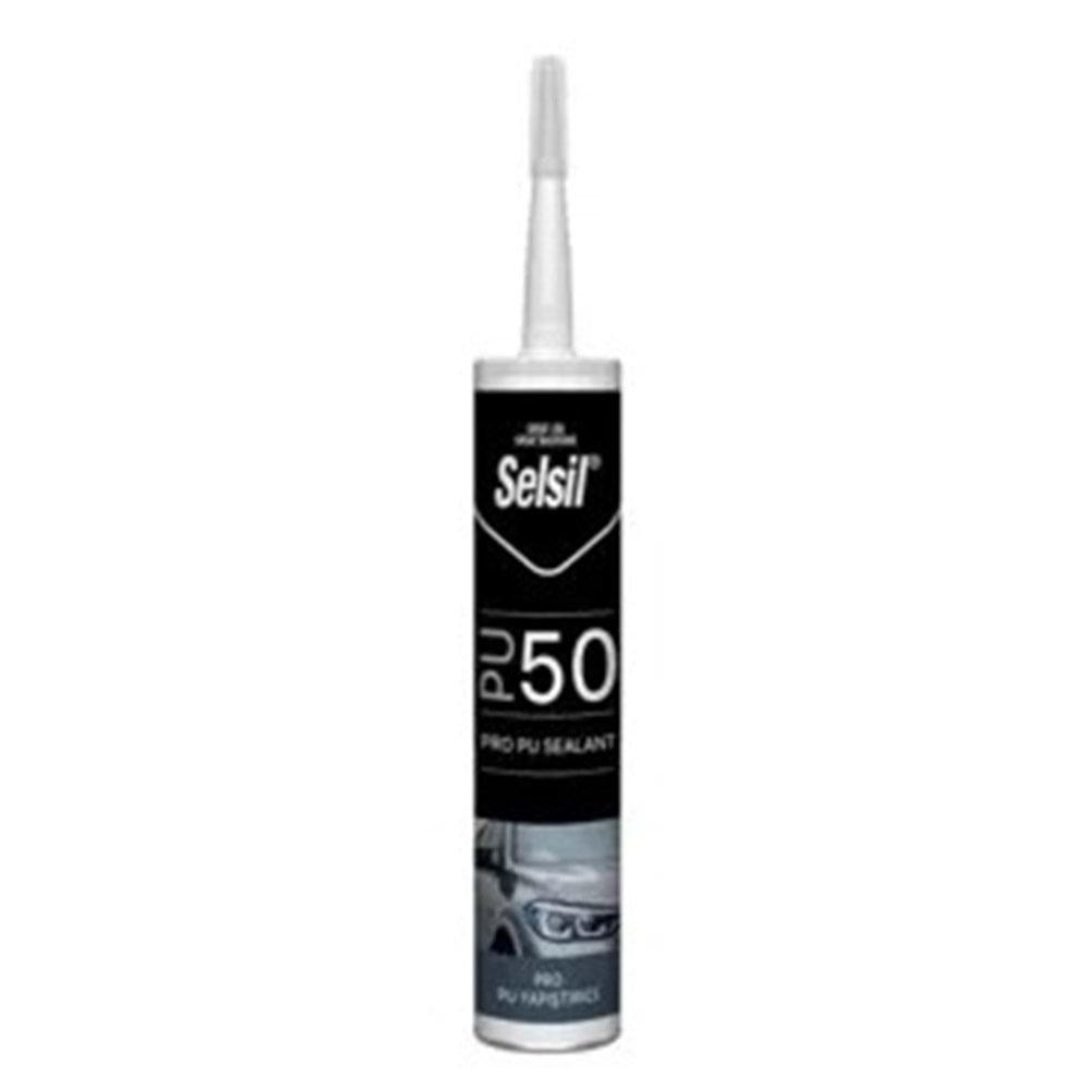 SELSİL PU50 PRO MASTİK 280ML SİYAH