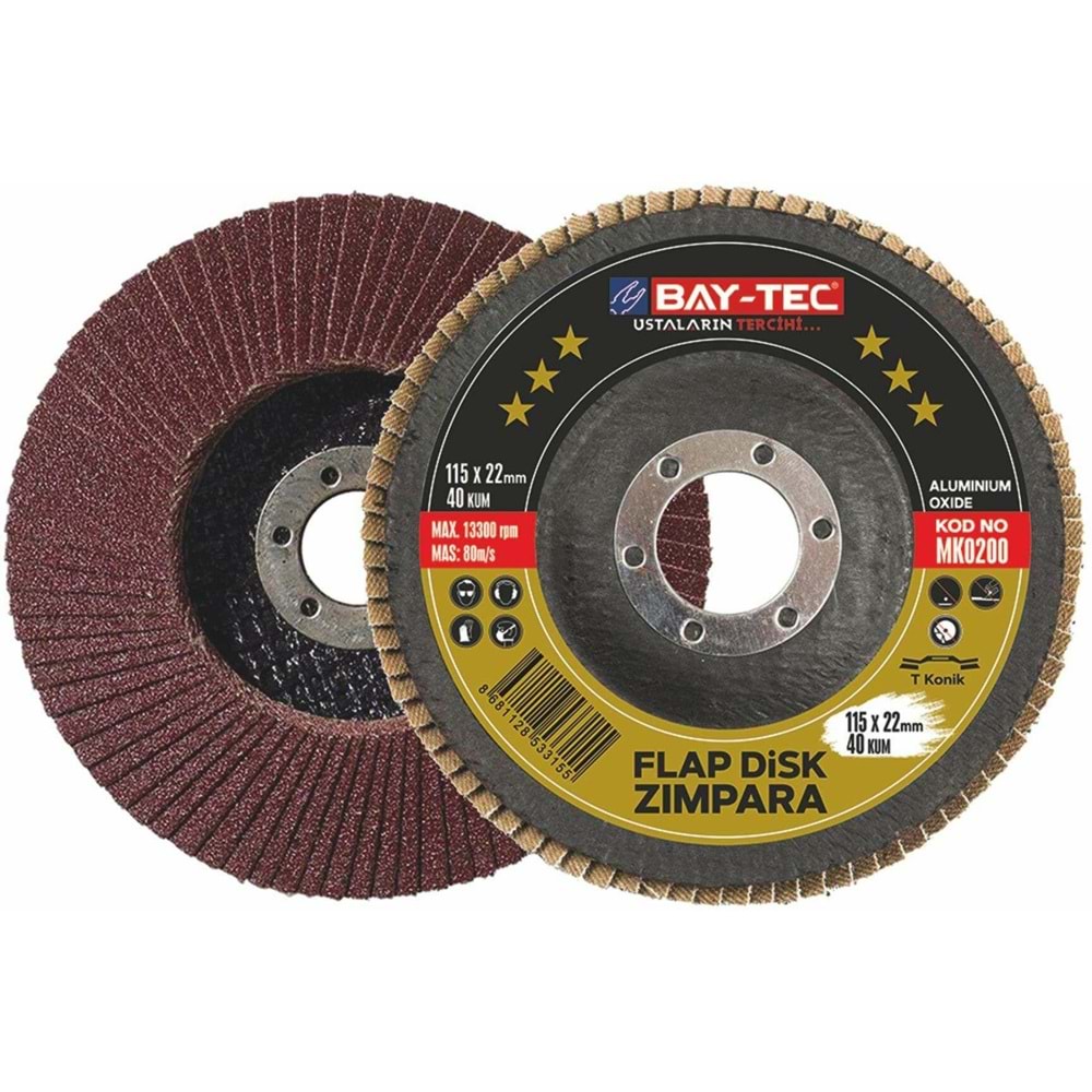 BAYTEC FLAP DISK 115 KUM 100