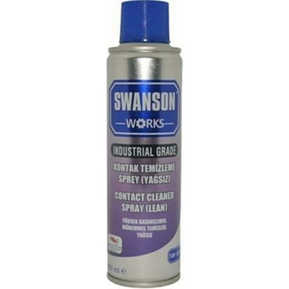 KONTAK TEMİZLEME SPREYİ SWANSON 250ML (K30)