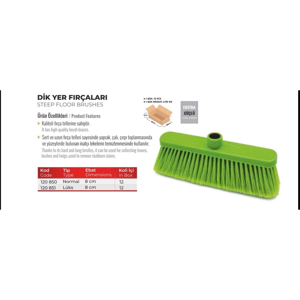 ŞAHİN DİK YER SÜPÜRGESİ LÜX