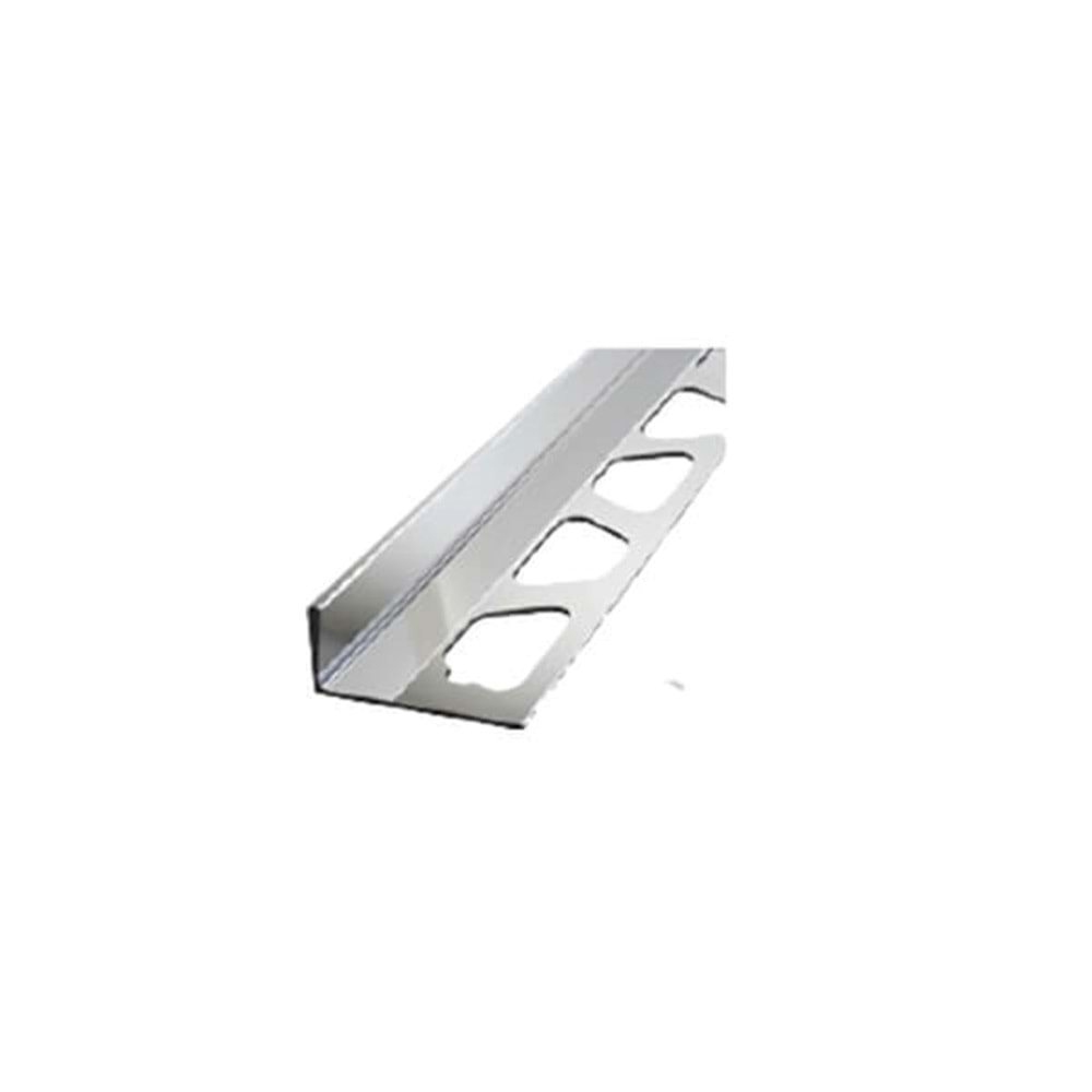 ALÜMİNYUM BİTİM PROFİLİ PARLAK 10MM