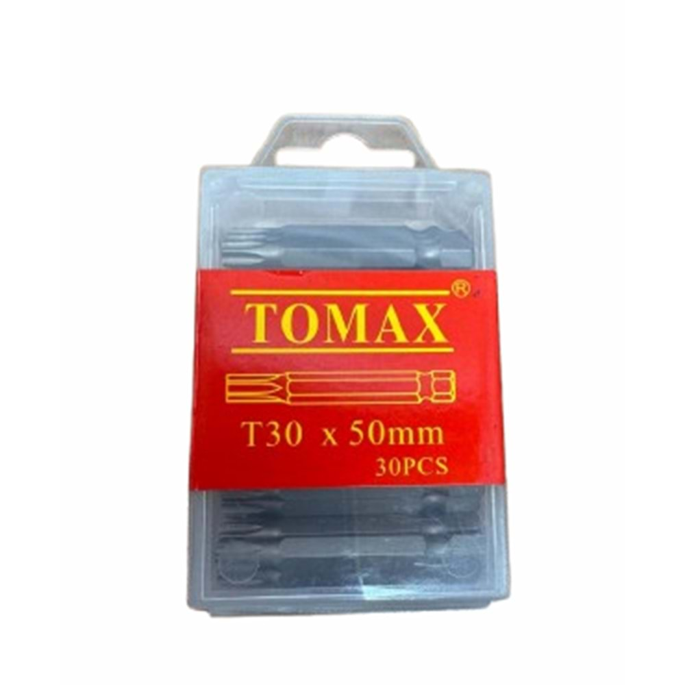 TOMAX BİTS UÇ T30-50MM TORX (P30)