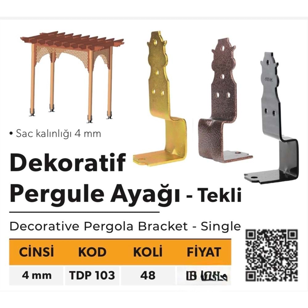 ELTOS ÇARDAK AYAĞI -SİYAH- (K48)