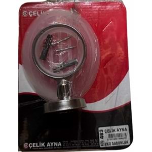 ÇELİK AYNA EKO CAM SABUNLUK CA463