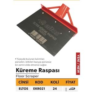 ELTOS BAHÇE KÜREME RASPASI