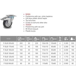 MERTSAN TEKER 100 FRENLİ