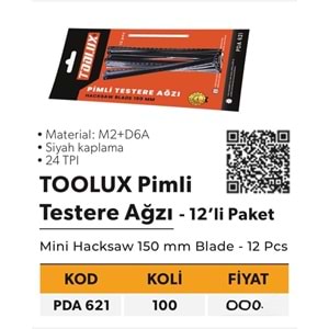 ELTOS TESTERE UCU PİMLİ