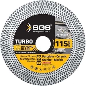 SGS ELMAS TESTERE SÜREKLİ 115MM