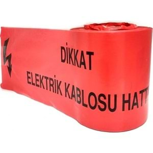 PASS BANT ELEKTRİK İKAZ 15CM*250MT