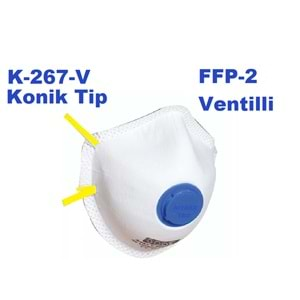 ANT MASKE TOZ VENTİLLİ