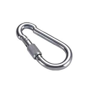 KARABİNA GALVANİZ VİDALI 04MM (P50)