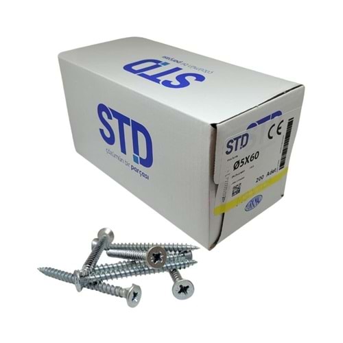 STD SUNTA VİDA 5,0X60 (200AD)