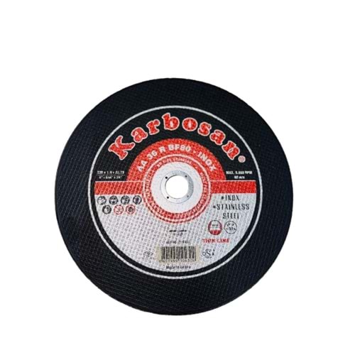KARBOSAN KESİCİ TAŞ METAL 230MM İNOX AA-36R-BF80