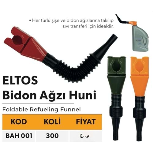 ELTOS BİDON AĞZI HUNİ