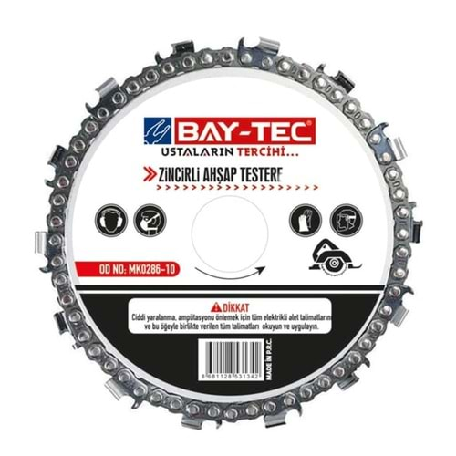 BAYTEC TESTERE ZİNCİRLİ AHŞAP 115MM MK0286-10