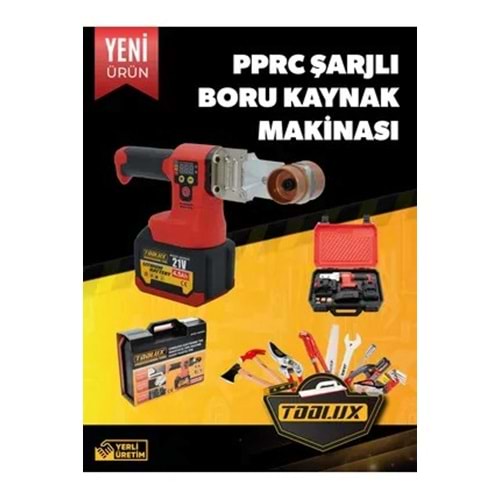 ELTOS ŞARJLI PPRC BORU KAYNAK MAKİNESİ 21W 4,5AMP