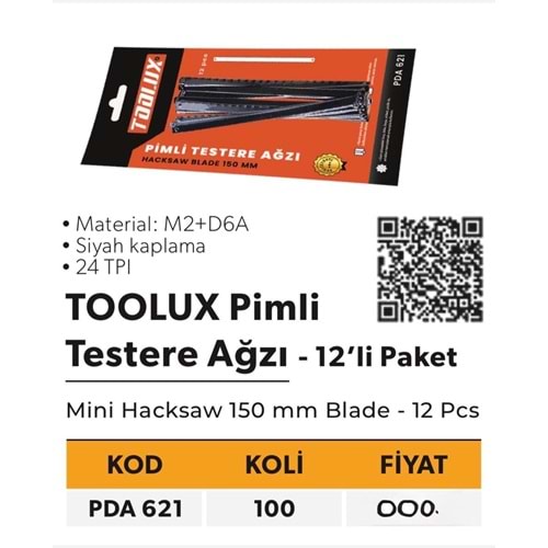 ELTOS TESTERE UCU PİMLİ