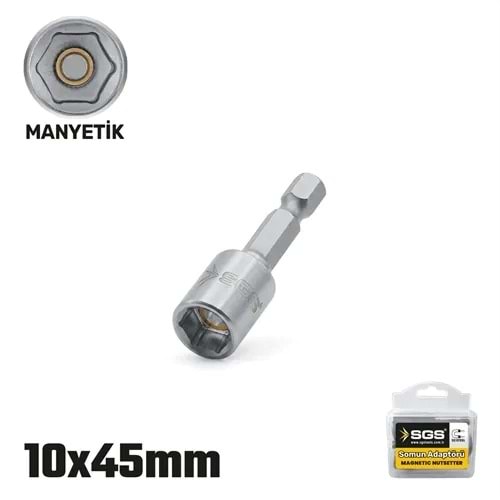 SGS MANYETİK SOMUN ADAPTÖRÜ 10*45