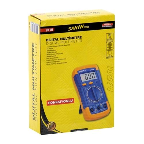 ŞAHİN AOMETRE DİJİTAL ÖLÇÜ ALETİ FONKSİYONLU