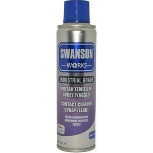 KONTAK TEMİZLEME SPREYİ SWANSON 250ML (K30)