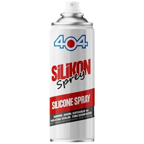 SİLİKON SPREY 500 ML 404