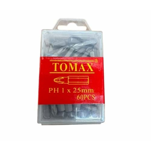 TOMAX BİTS YILDIZ UC PZ-1*25MM (P60)