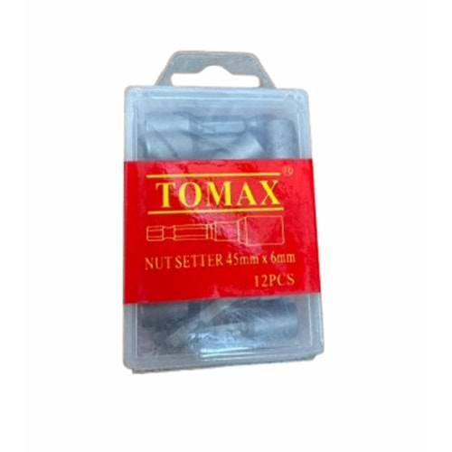 TOMAX BİTS SOMUN ADAPTÖRÜ 6MM*45MM (P12)