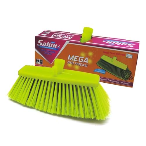 ŞAHİN SÜPÜRGE MEGA OTO YIKAMA SARI KUTULU