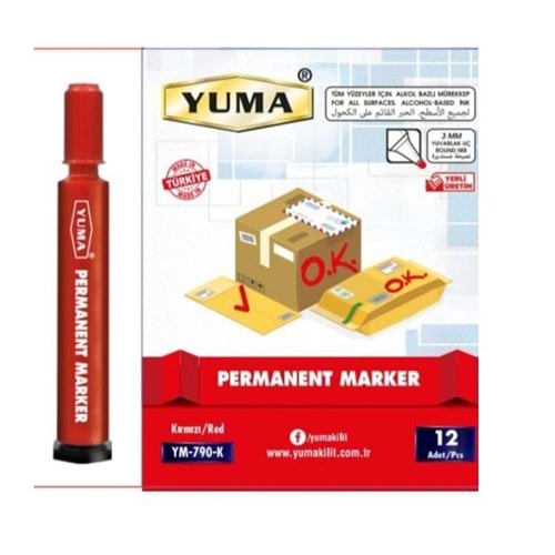 YUMA KOLİ KALEM KIRMIZI