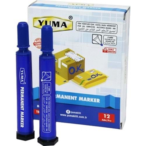 YUMA KOLİ KALEM MAVİ