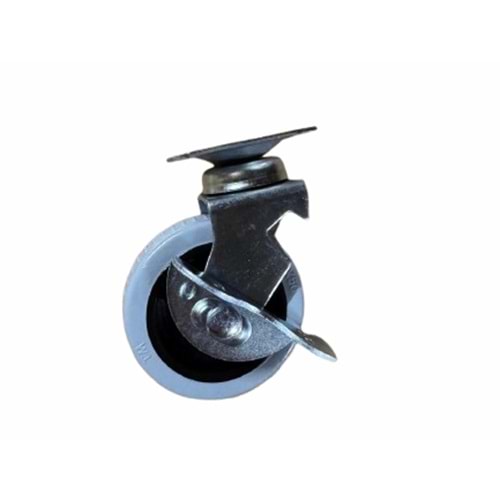 ELTOS TEKER GRİ 50MM FRENLİ