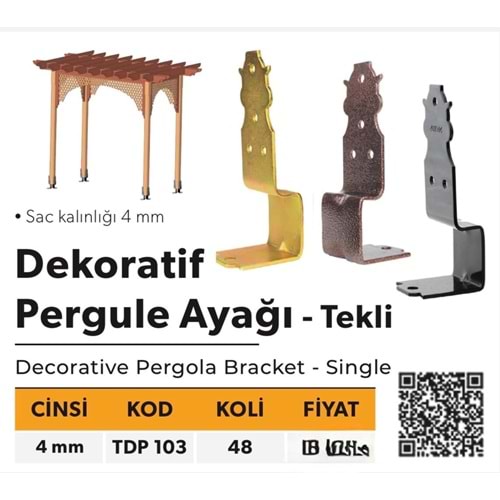 ELTOS ÇARDAK AYAĞI -SİYAH- (K48)