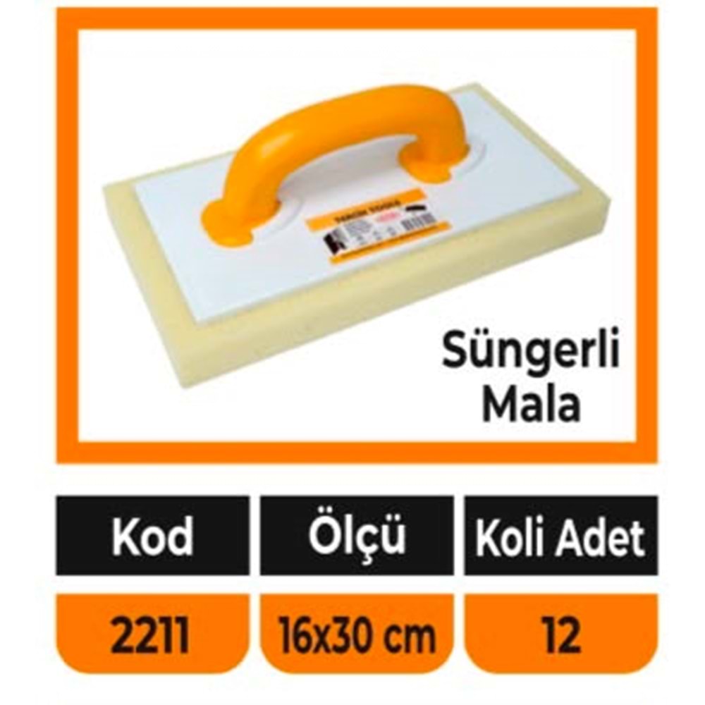 TERCİH SÜNGERLİ MALA (16*30)