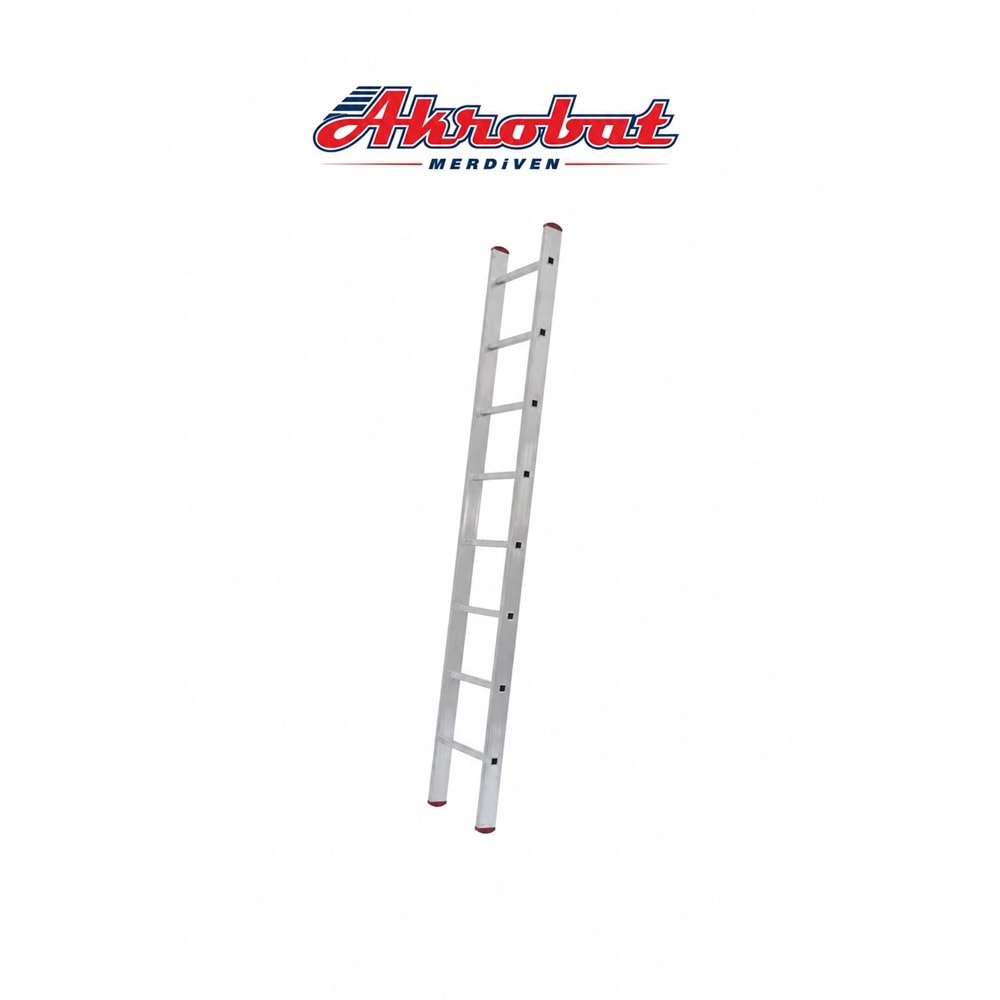 AKROBAT MERDİVEN ALÜMİNYUM TEKLİ 4MT