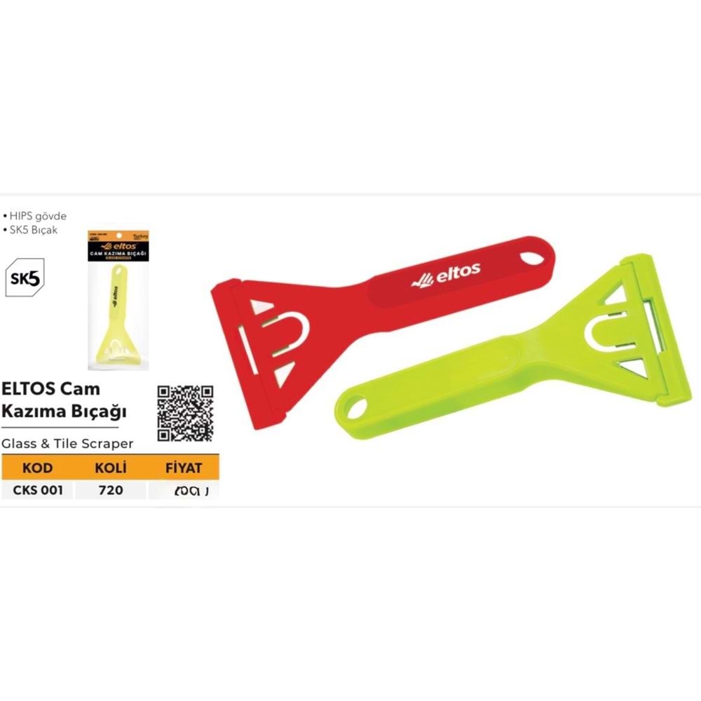 ELTOS CAM KAZIMA BIÇAĞI