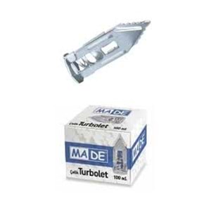 MADE ÇELİK TURBOLET DÜBEL 40MM 100AD