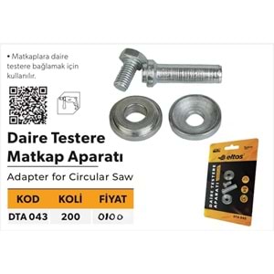 ELTOS DAİRE TESTERE MATKAP APARATI (İZMİRİLLO)