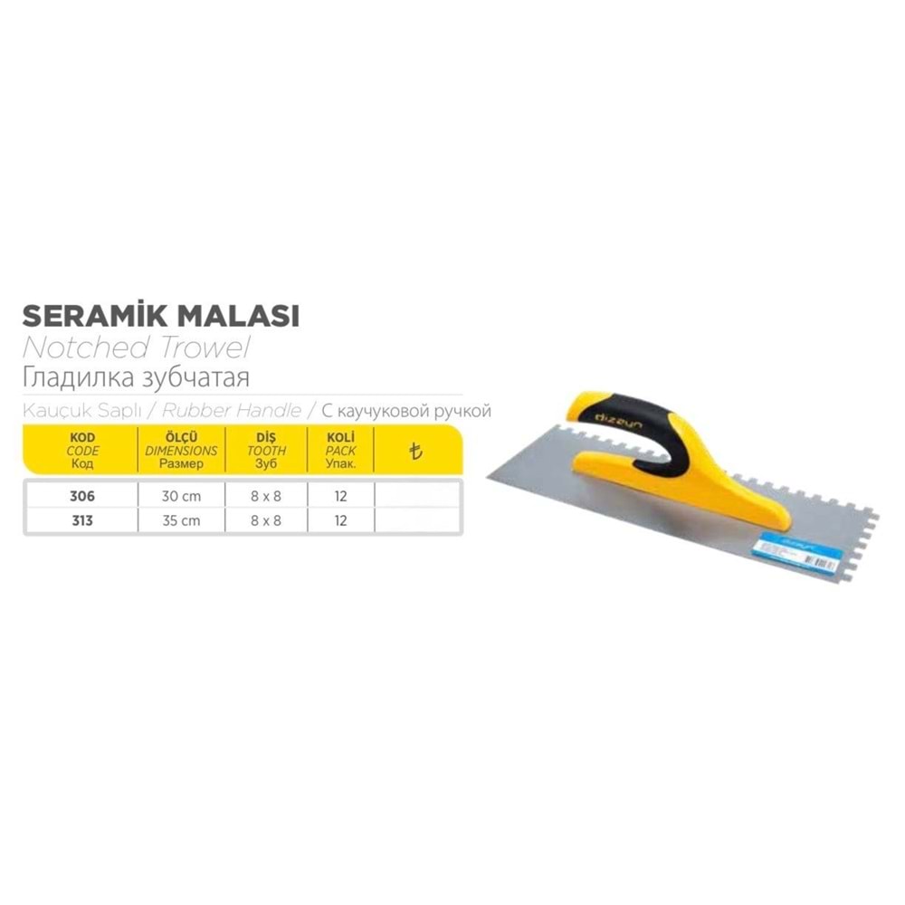 DİZAYN MALA SERAMİK 30 (8*8) KOD:306