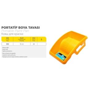 DİZAYN RULO KABI PORTATİF 10CM (K24) KOD:505